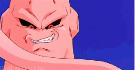 chocolate gif|buu turned into chocolate gif.